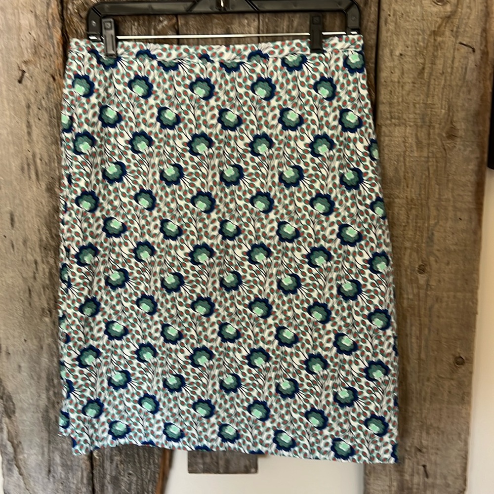 Boden printed skirt